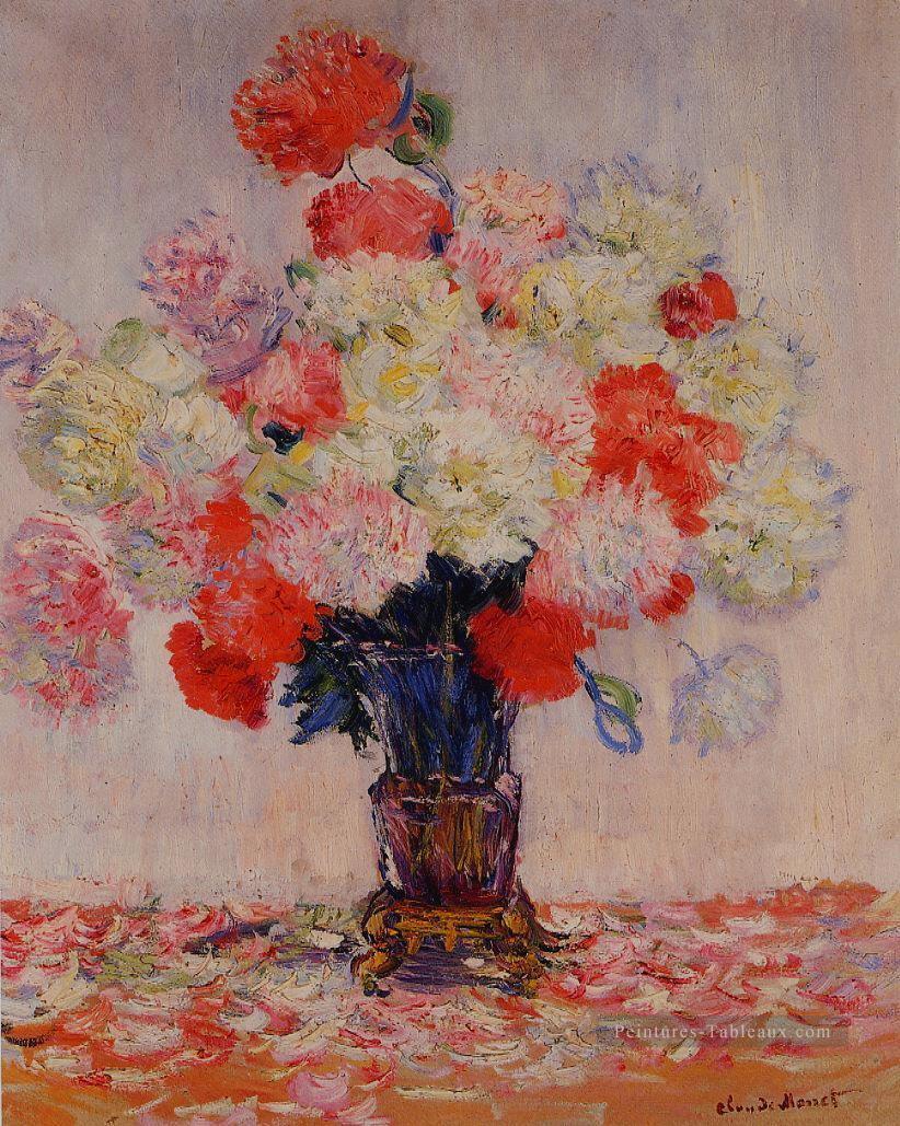 Vase de Pivoines Claude Monet Peintures à l'huile